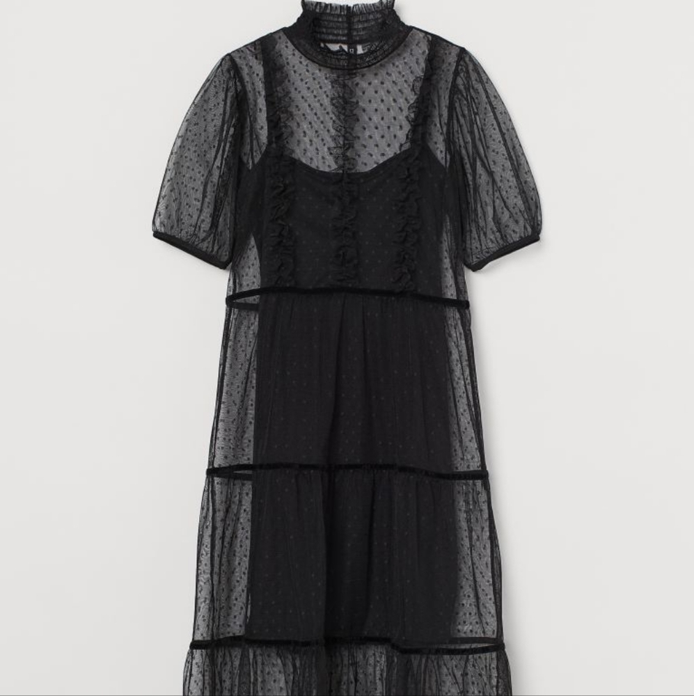 H&M tulle dress size large